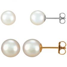 Freshwater Cultured Pearl Earrings