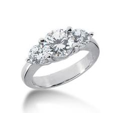 Moissanite Past, Present & Future Ring. Item Number ENR2282-ENR2286-ENR2287-ENR2292-ENR2295