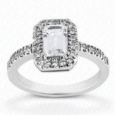 Moissanite Halo Ring Forever Brilliant Or Classic
