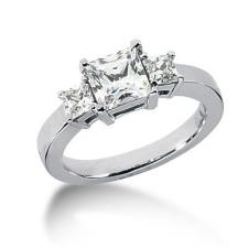 Moissanite Past, Present & Future Ring. Item Number ENR914-ENR917-ENR922