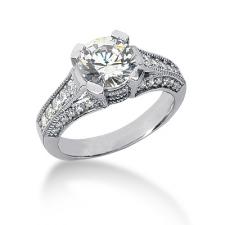 Diamond & Moissanite Bridal Set. ENS265-267