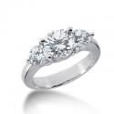 Moissanite Past, Present & Future Ring. Item Number ENR2282-ENR2286-ENR2287-ENR2292-ENR2295