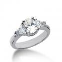 Moissanite Past, Present & Future Ring. Item Number ENR335-ENR336-ENR342