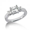 Moissanite Past, Present & Future Ring. Item Number ENR914-ENR917-ENR922